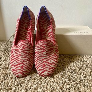 9.5 Rothy’s Red Zebra loafers RETIRED!